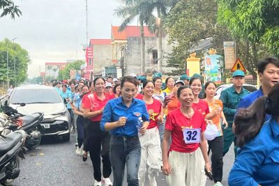 CBGV, NV trường mầm non Định Hoá tham dự Lễ mít tinh và  giải chạy hưởng ứng Tháng hành động phòng, chống ma túy năm 2026 với chủ đề “Ninh Bình – Chung một quyết tâm xây dựng xã, phường không ma túy”