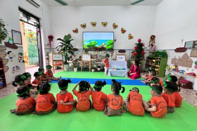 Trường mầm non Định Hoá tổ chức chuyên đề cấp trường tháng 4/2026