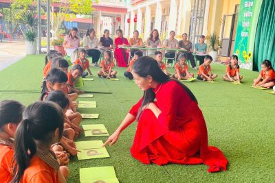 Ảnh SHCM tổ mẫu giáo tháng 4/2026