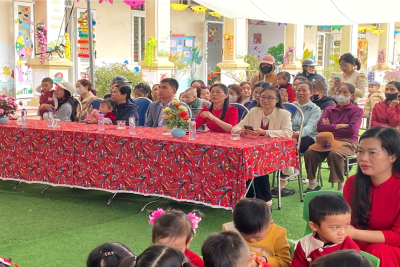 TRƯỜNG MẦM NON ĐỊNH HÓA TỔ CHỨC CHƯƠNG TRÌNH “BÉ VUI ĐÓN TẾT – MỪNG XUÂN BÍNH NGỌ 2026”